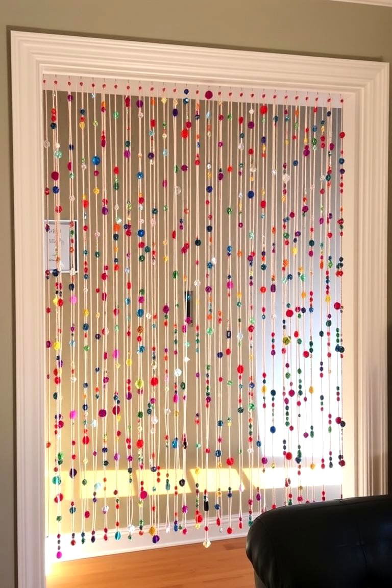Beaded Curtains - 24 90s Bedroom Decor Ideas