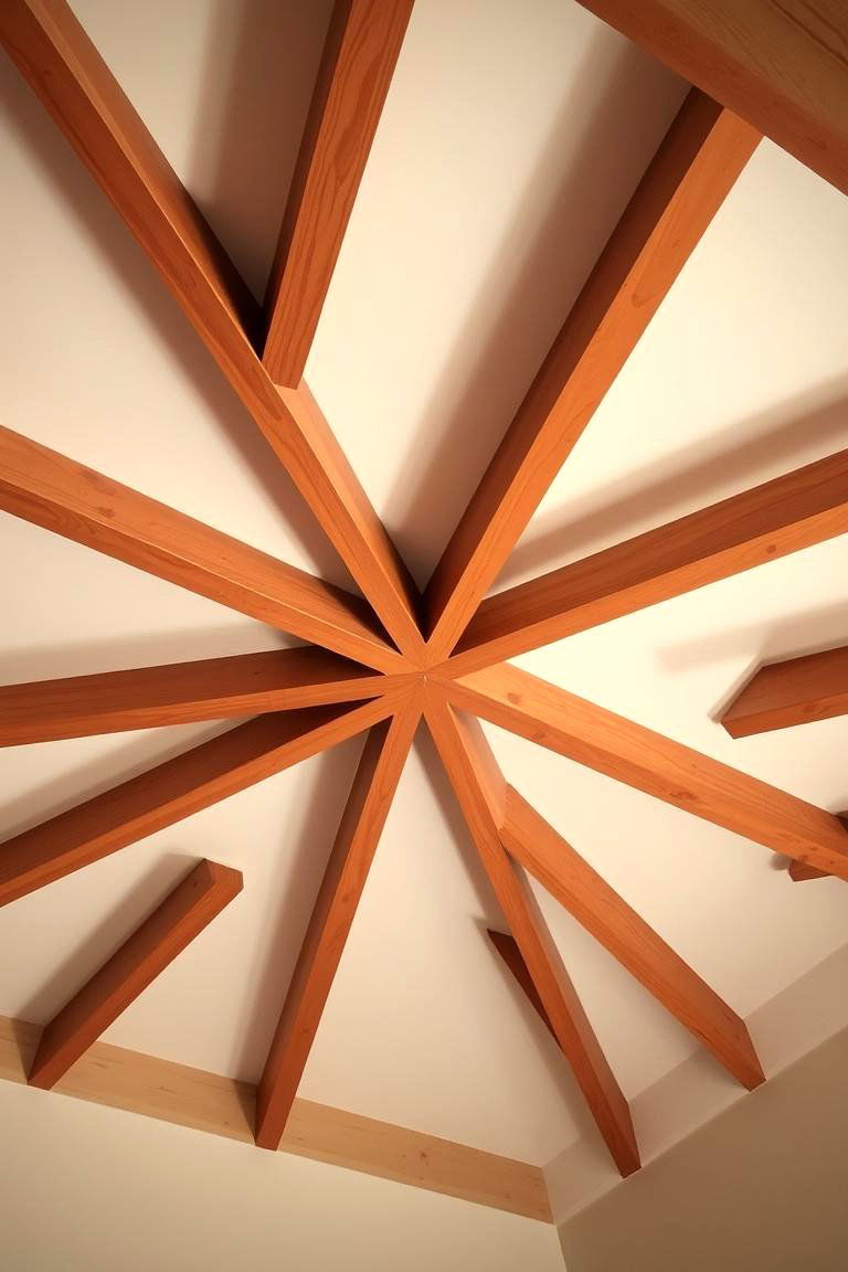 Beam Clusters for a Bold Statement - 24 Decorative Ceiling Beam Ideas
