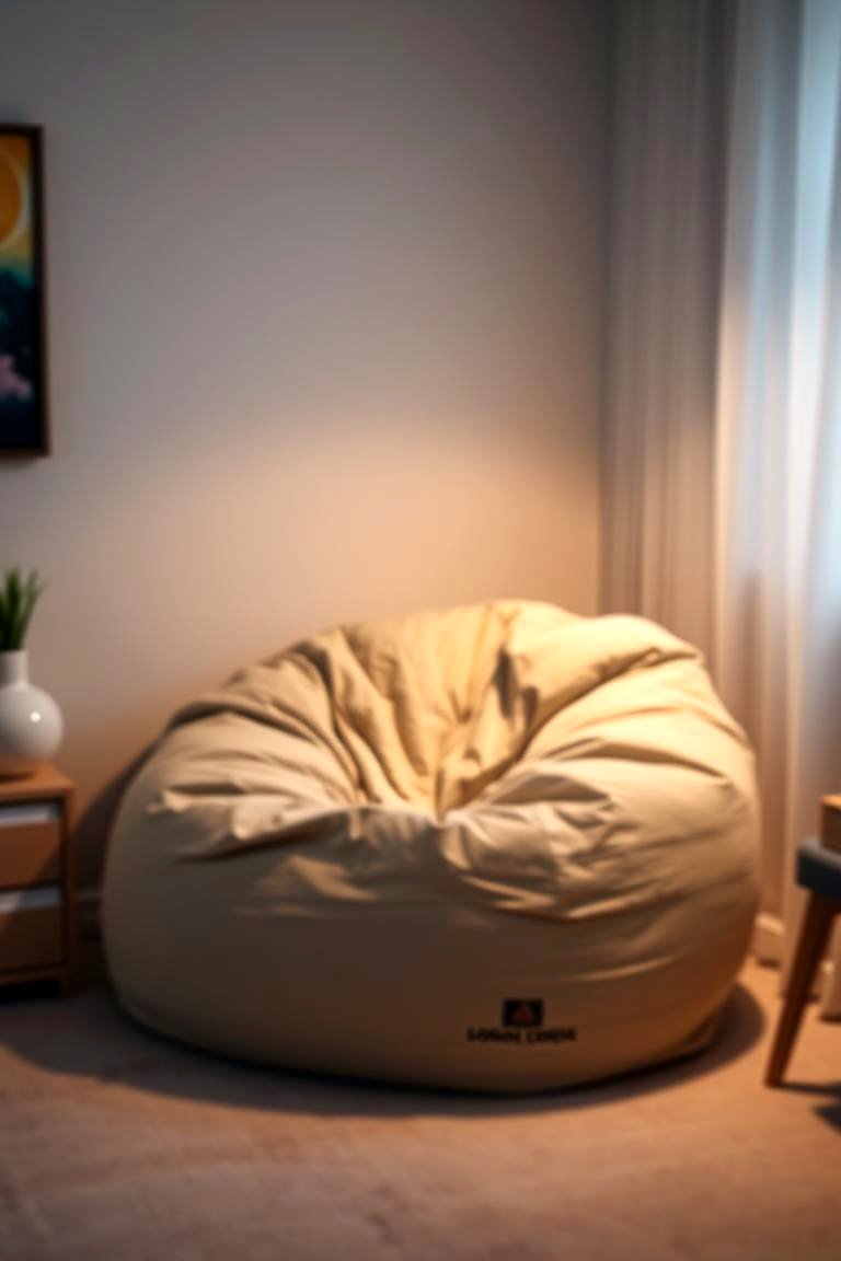 Bean Bag Chair for Relaxation - 24 Bedroom Chair Ideas