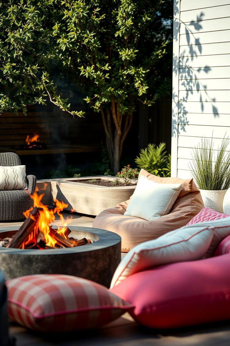 Bean Bag Chairs for Ultimate Comfort - 24 Fire Pit Chair Ideas