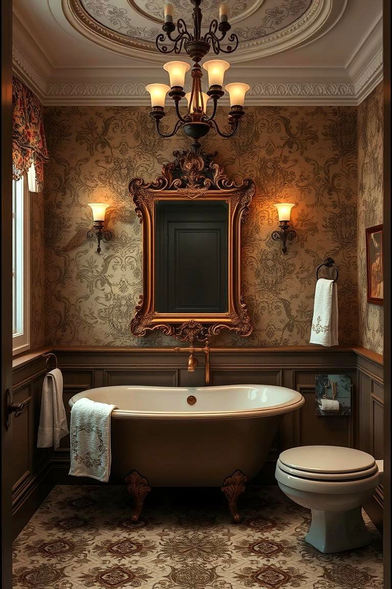 Beauty and the Beast Elegance - 24 Disney Bathroom Ideas
