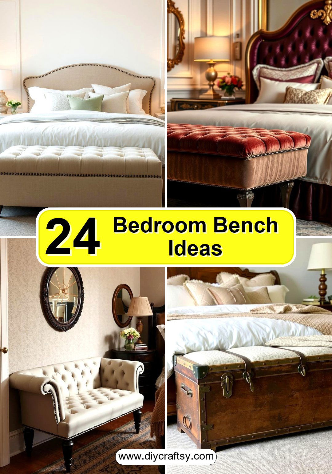 Bedroom Bench Ideas