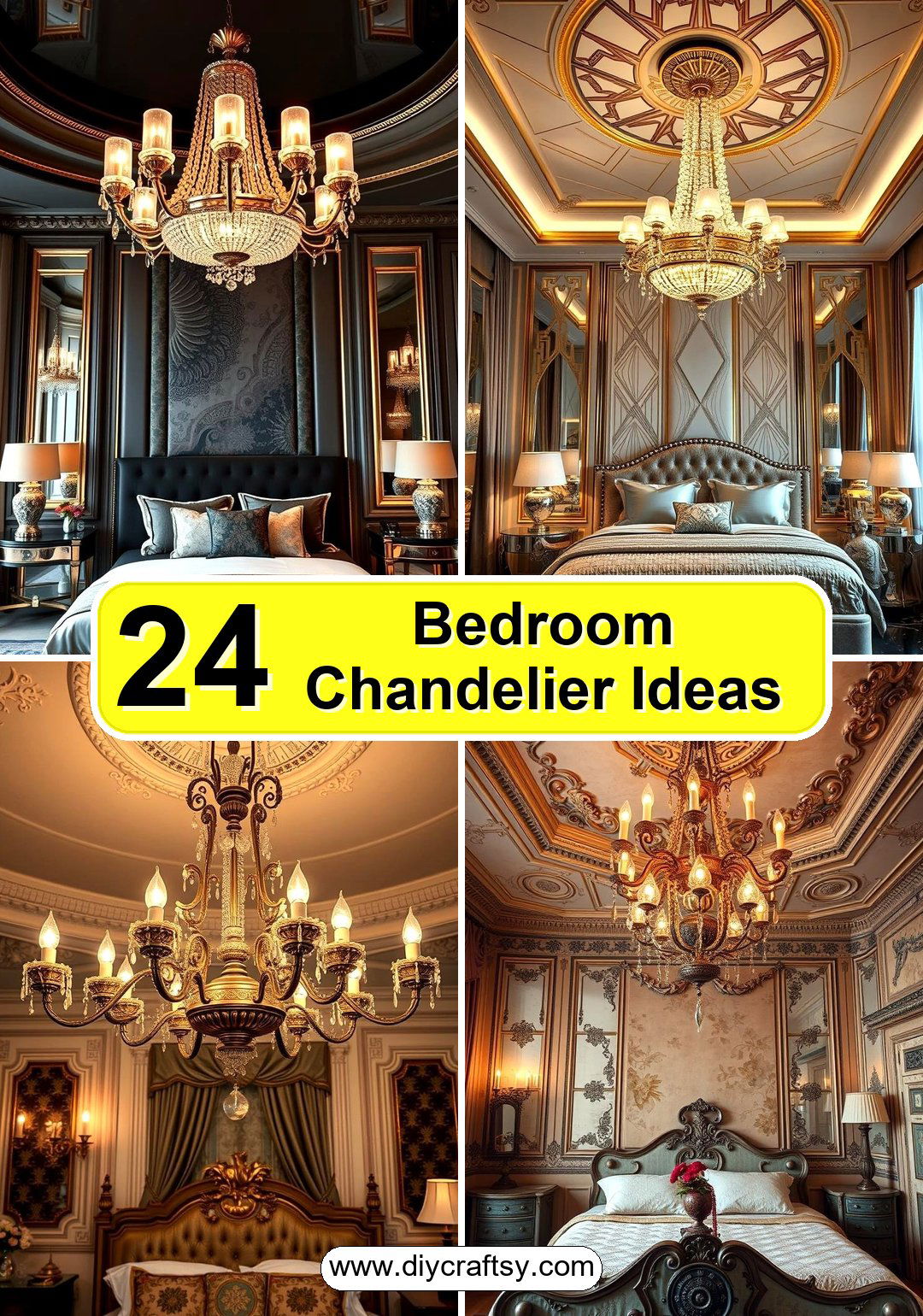 Bedroom Chandelier Ideas