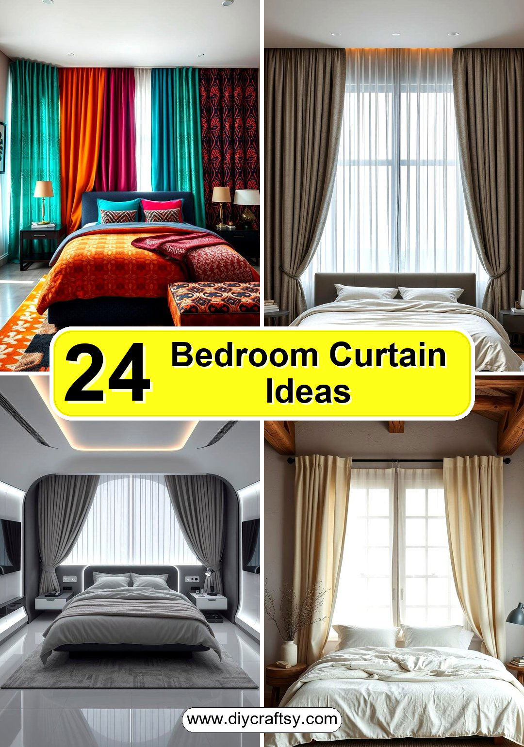 Bedroom Curtain Ideas