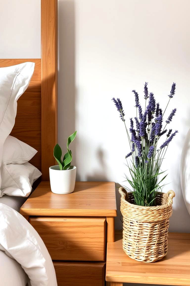 Bedroom Nightstand Plant - 24 Potted Plant Arrangement Ideas