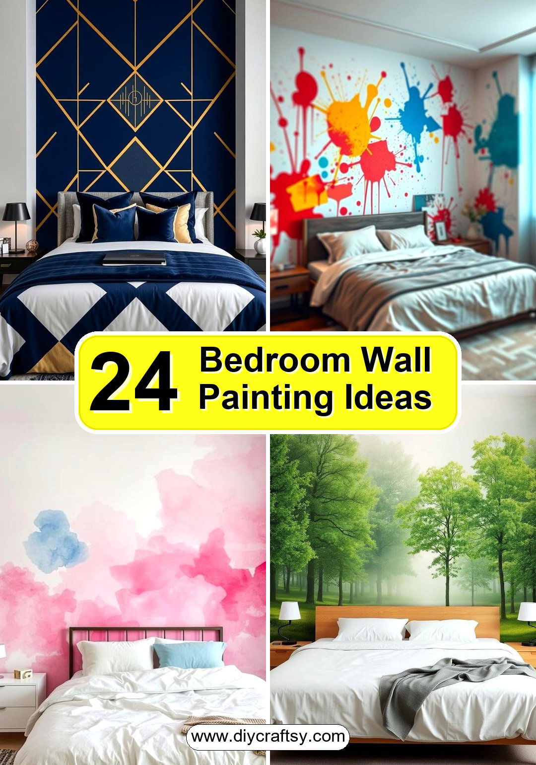 Bedroom Wall Painting Ideas