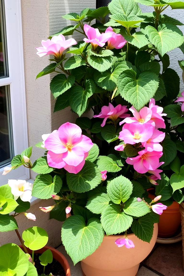Begonias Shade Loving Elegance - 24 Outdoor Plants for Patio