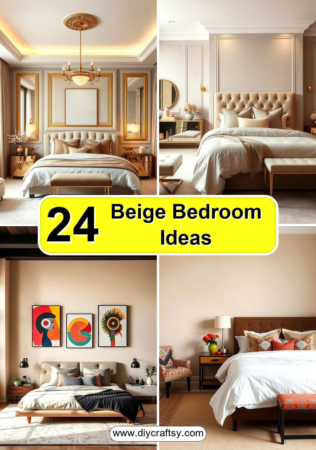 Beige Bedroom Ideas