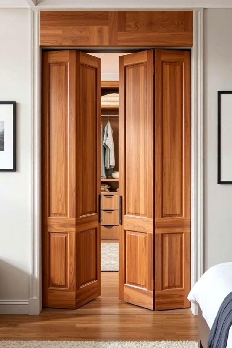 Bi Fold Beauty - 24 closet door ideas