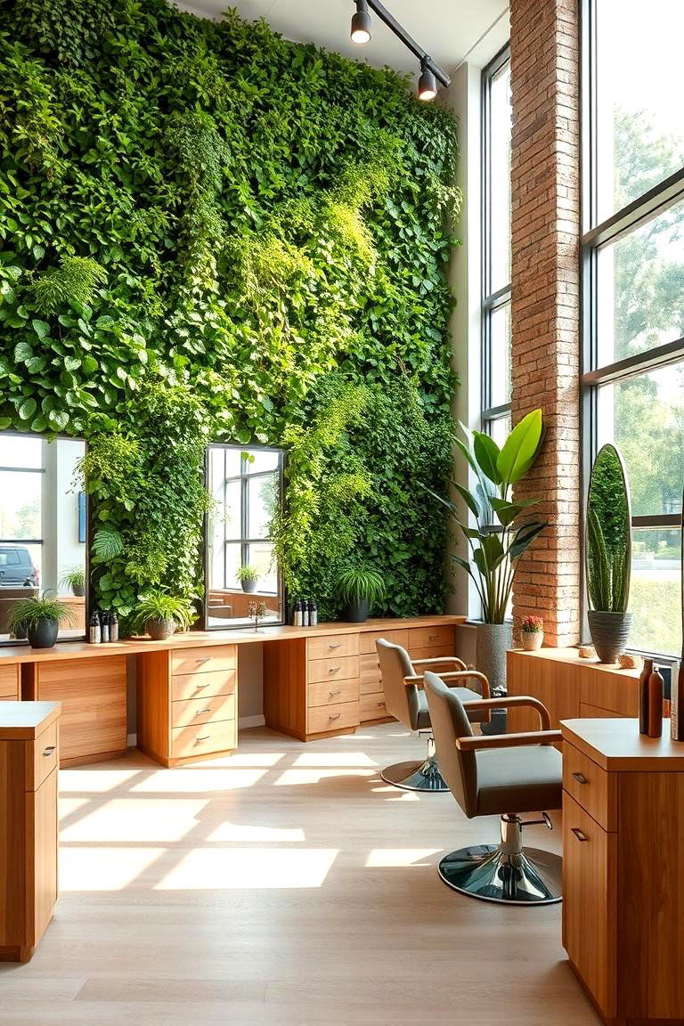 Biophilic Design - 24 Salon Interior Design Ideas
