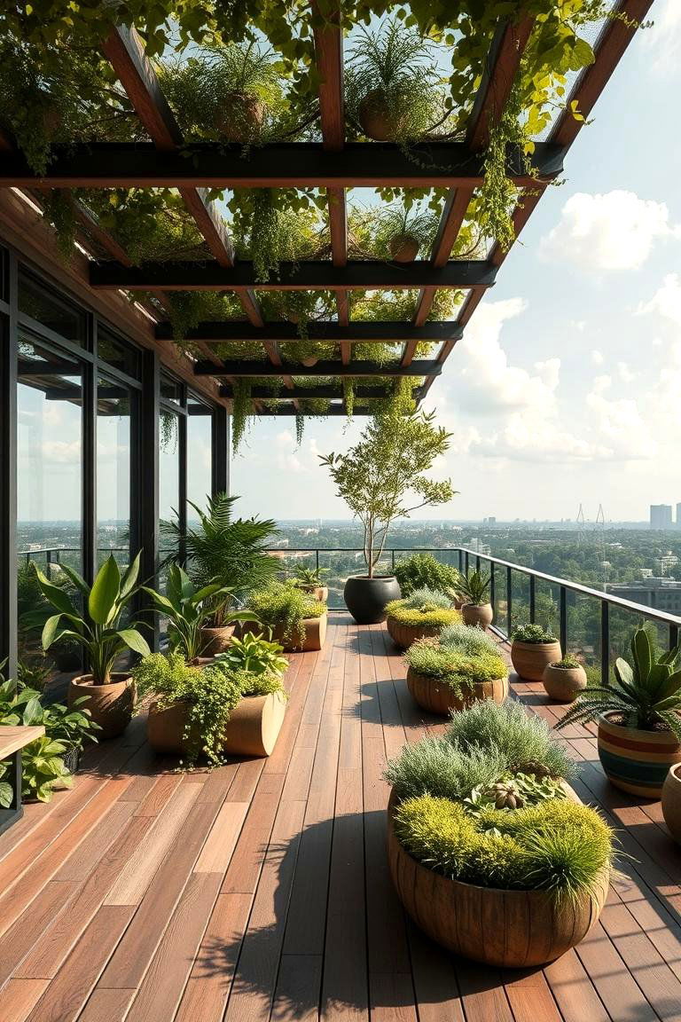 Biophilic Roof Design - 24 Deck Roof Ideas
