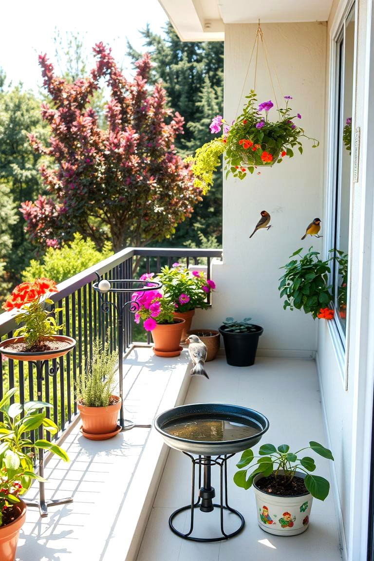 Bird Friendly Retreat - 24 Green Balcony Ideas