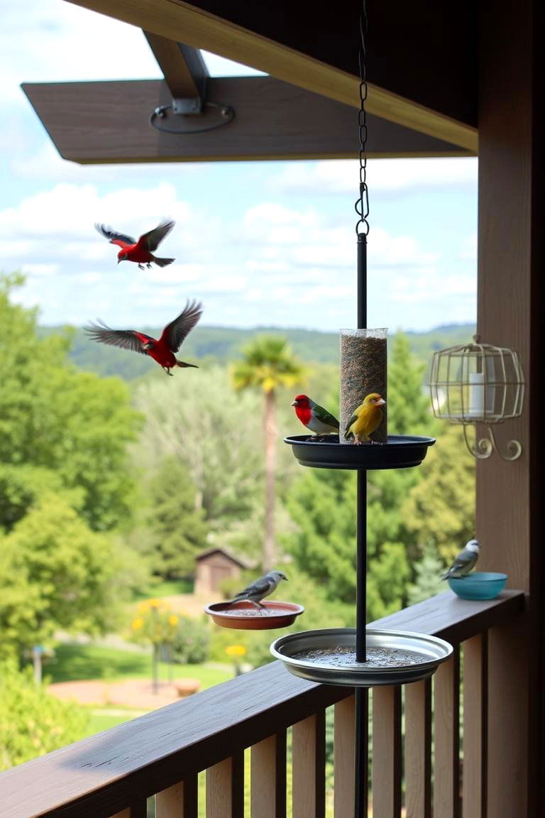 Bird Watching Balcony - 24 Small Balcony Ideas