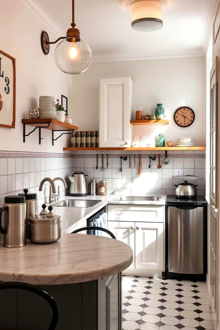 Bistro Style Kitchen - 24 French Interior Design Ideas