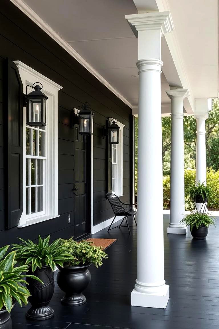 Black - 24 Porch Paint Colors