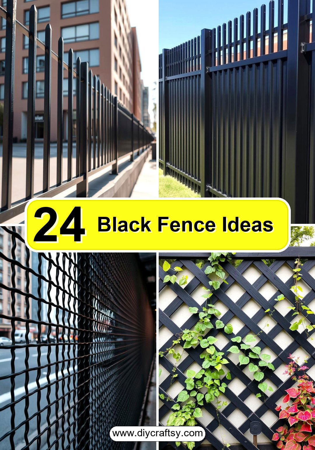 Black Fence Ideas