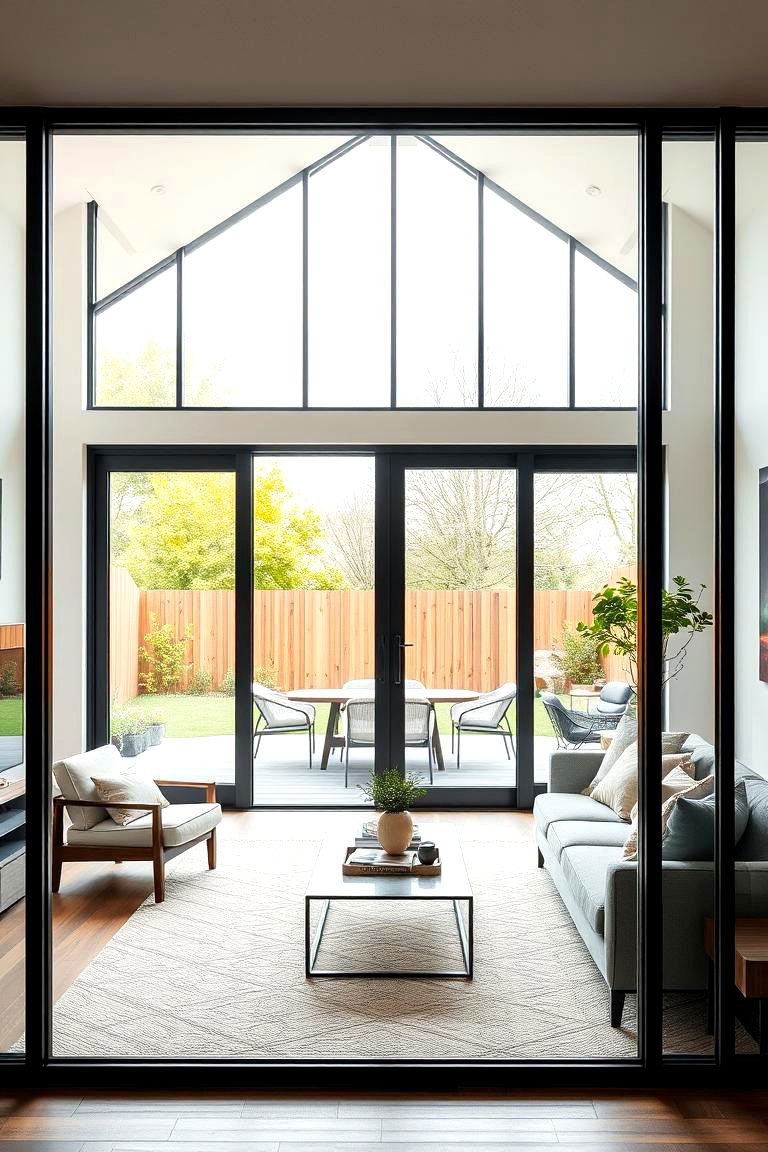 Black Framed Patio Doors - 24 Patio Door Ideas