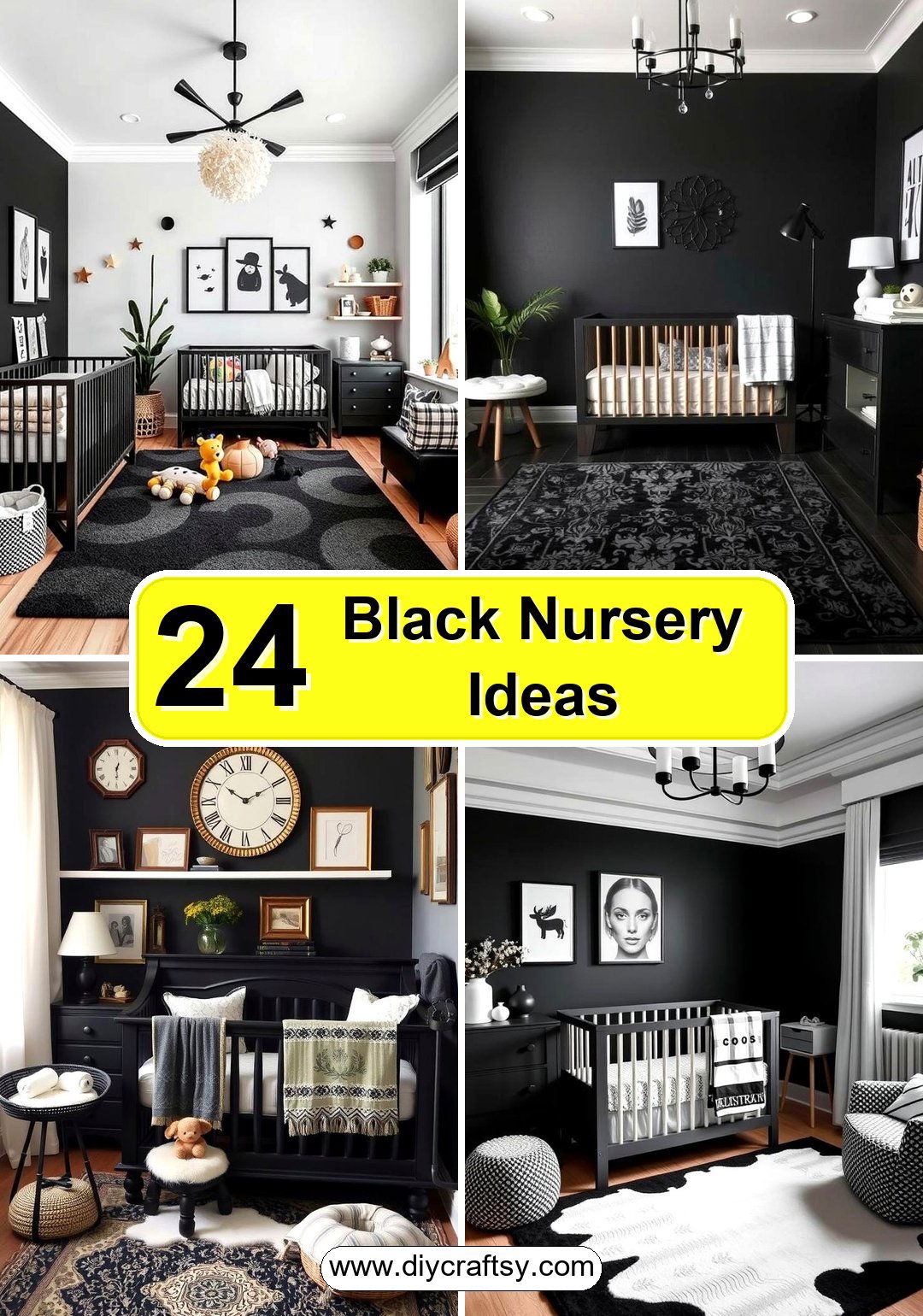 Black Nursery Ideas