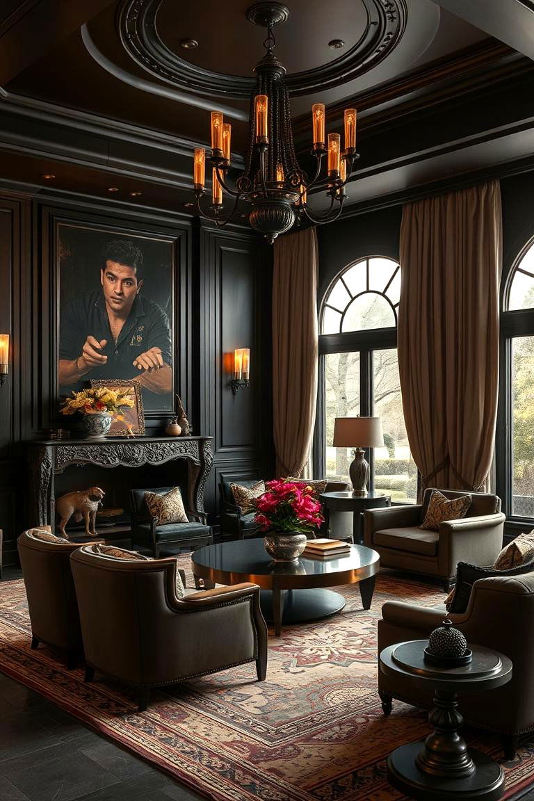 Black Panthers Regal Den - 24 Marvel Bedroom Ideas