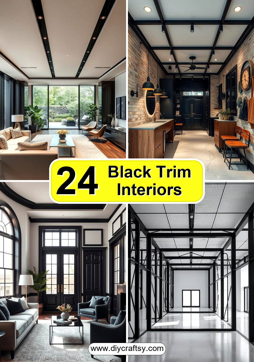 Black Trim Interiors