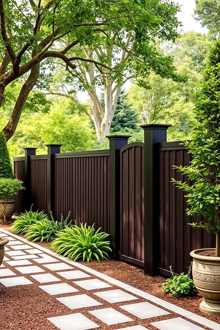 Black Walnut Stain - 24 Fence Stain Colors