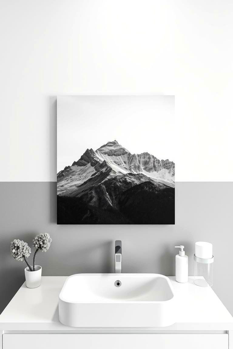 Black and White Photography for a Timeless Look - 24 Bathroom Art Ideas