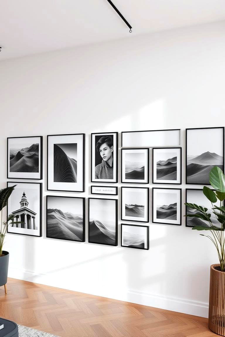 Black and White Photography - 24 Gallery Wall Ideas