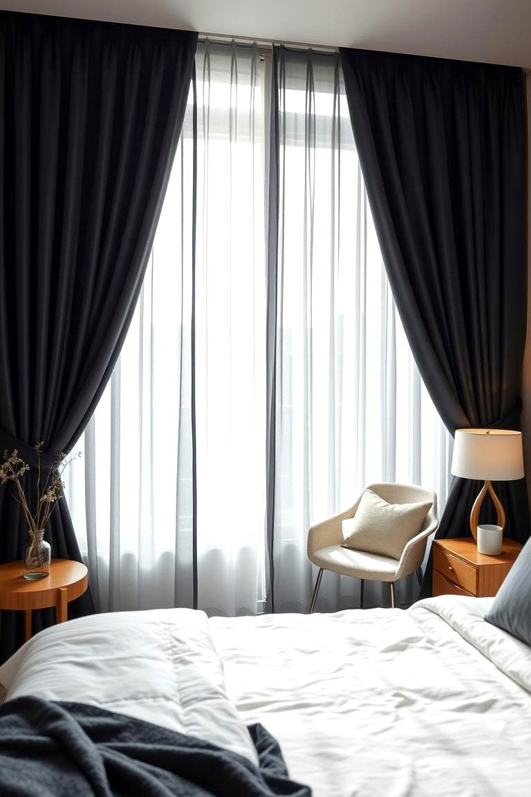 Blackout Comfort Curtains - 24 Bedroom Curtain Ideas