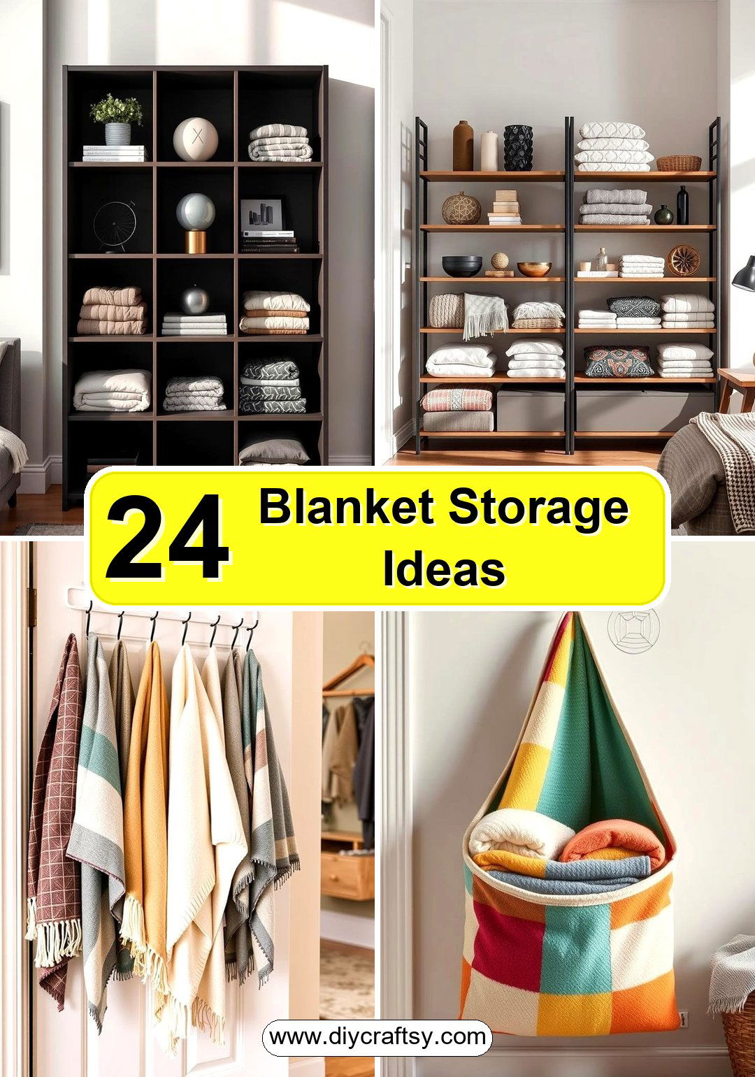 Blanket Storage Ideas