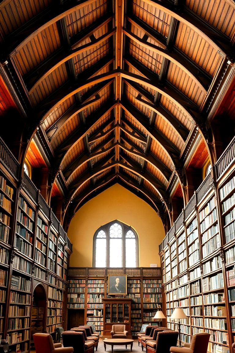 Blending Vaulted Beams with Traditional Decor Elements - 24 Vaulted Ceiling With Beams