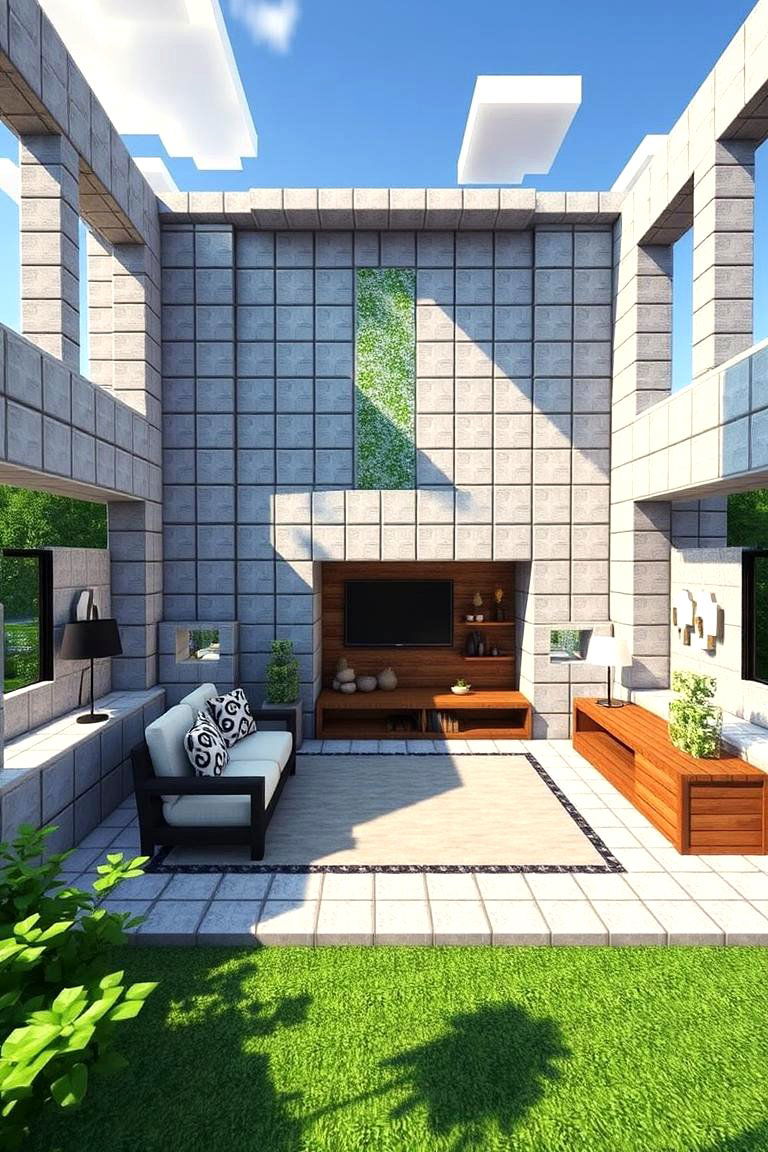 Blocky Blueprint Haven - 24 Minecraft Themed Bedroom Ideas