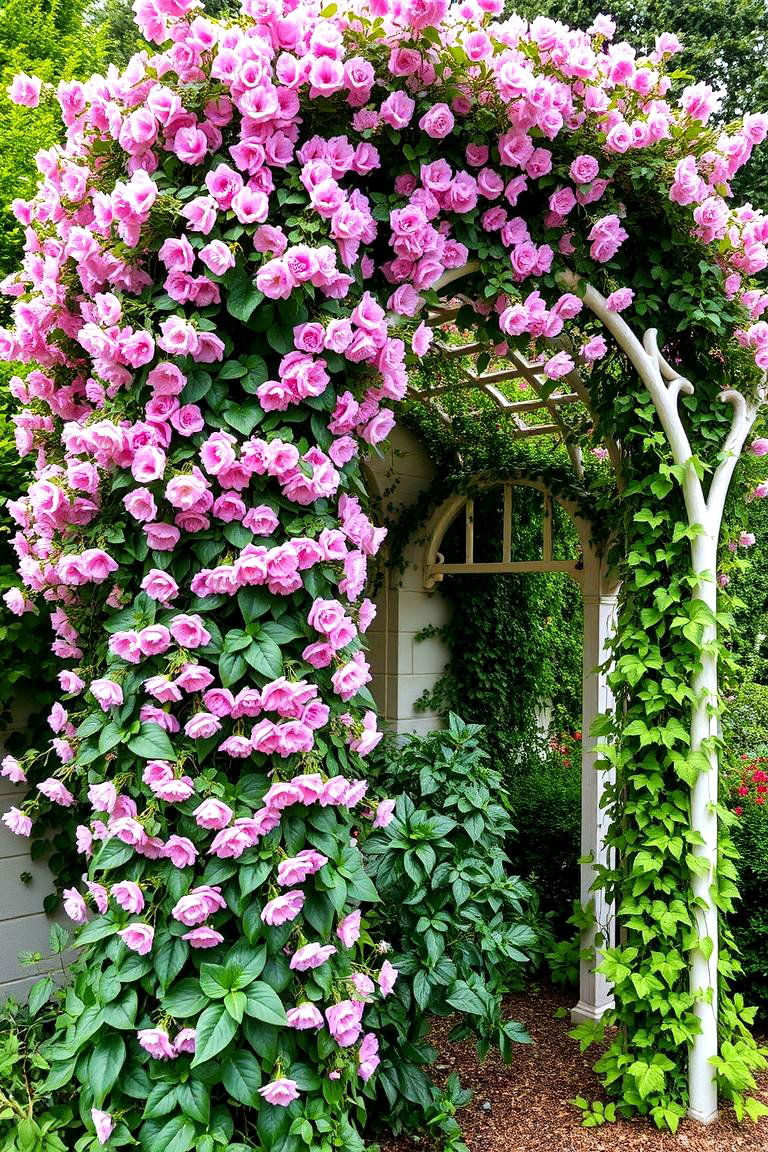Blooming Climbing Vines - 24 Secret Garden Ideas