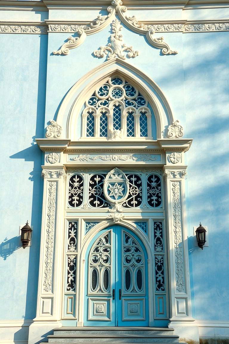 Blue Mist Magic - 24 blue victorian house colors
