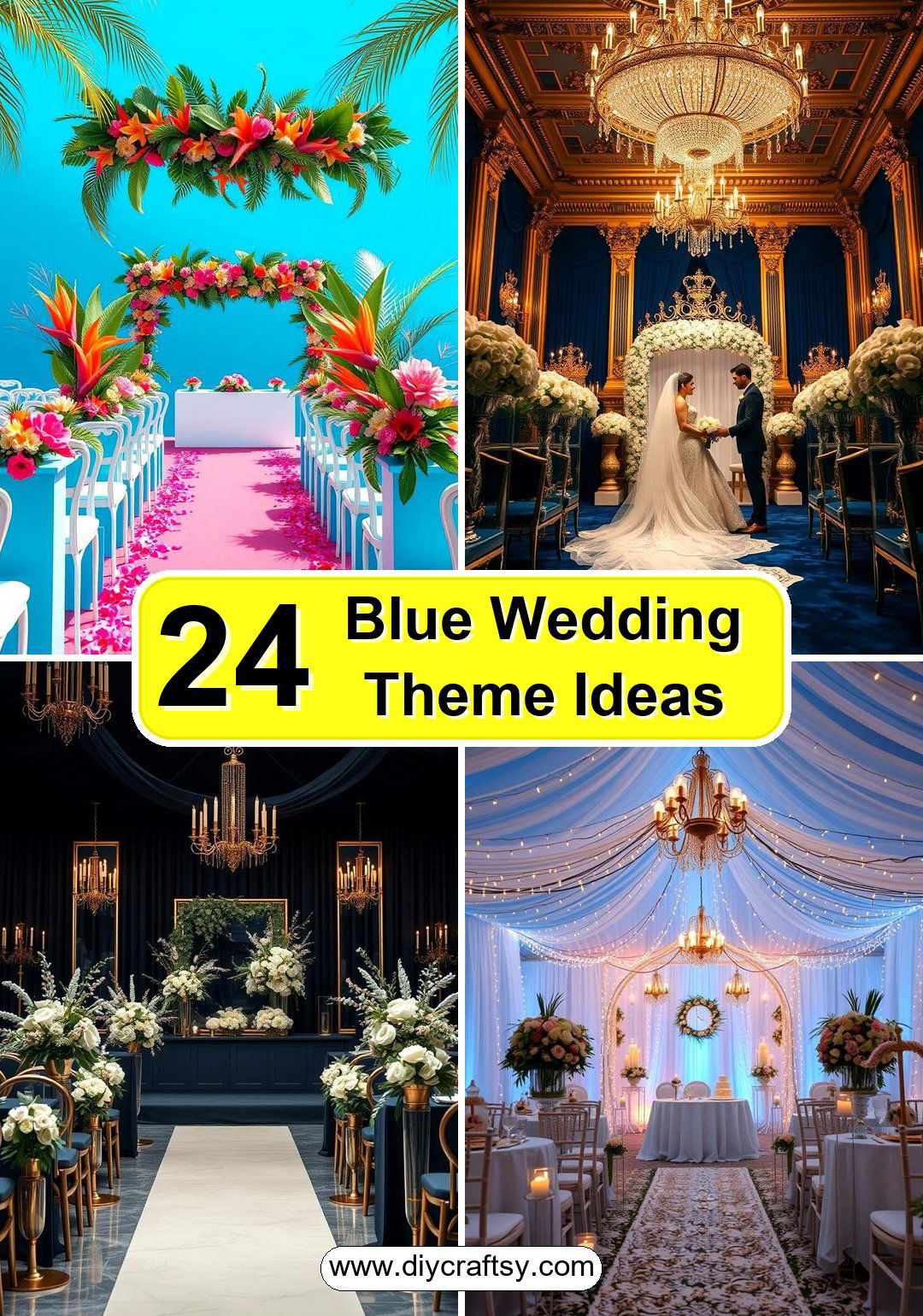 Blue Wedding Theme Ideas