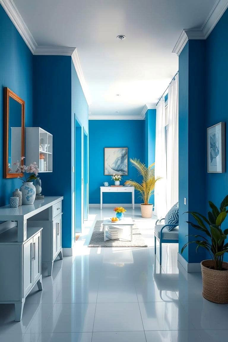 Blue and White Harmony - 24 Girls Blue Bedroom Ideas