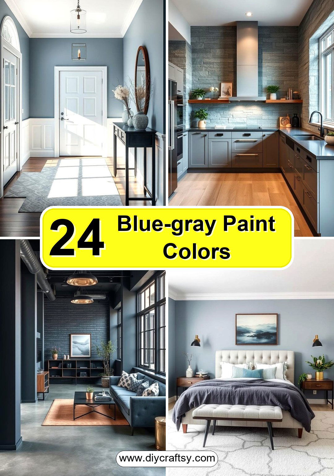 Blue-gray Paint Colors