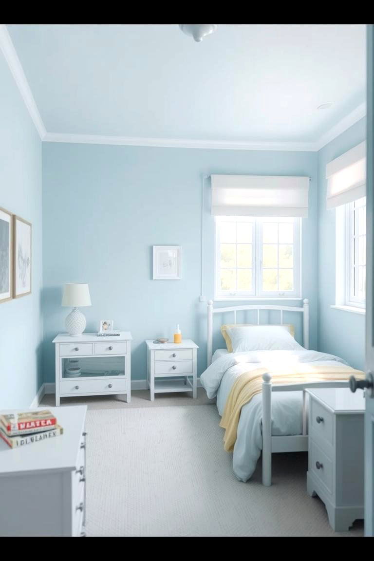 Blue in Small Spaces - 24 Blue Bedroom Ideas
