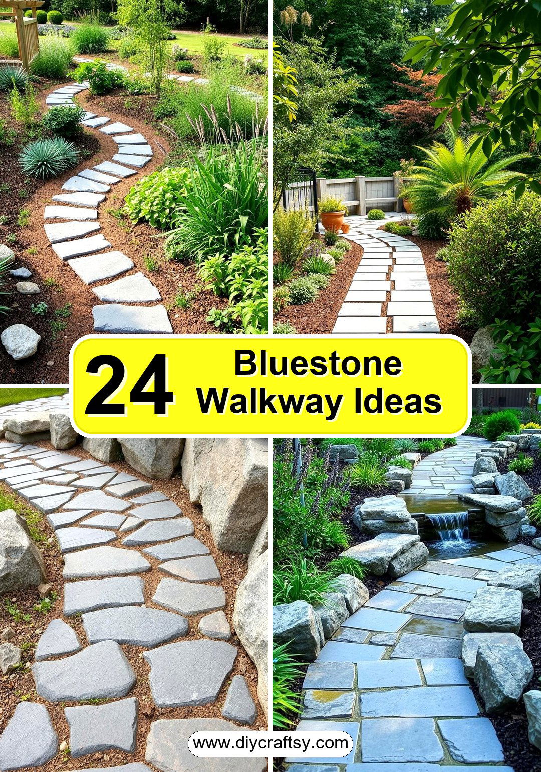 Bluestone Walkway Ideas