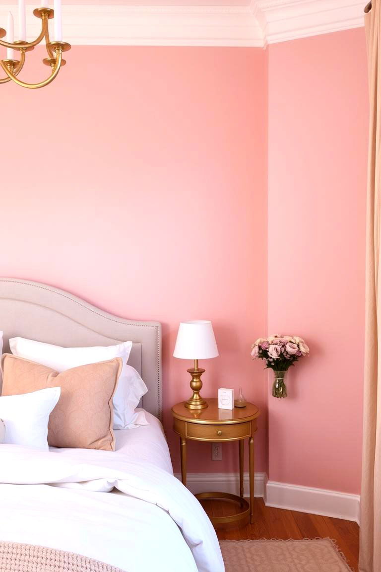 Blush Pink Soft Romantic and Elegant - 24 Accent Wall Colors