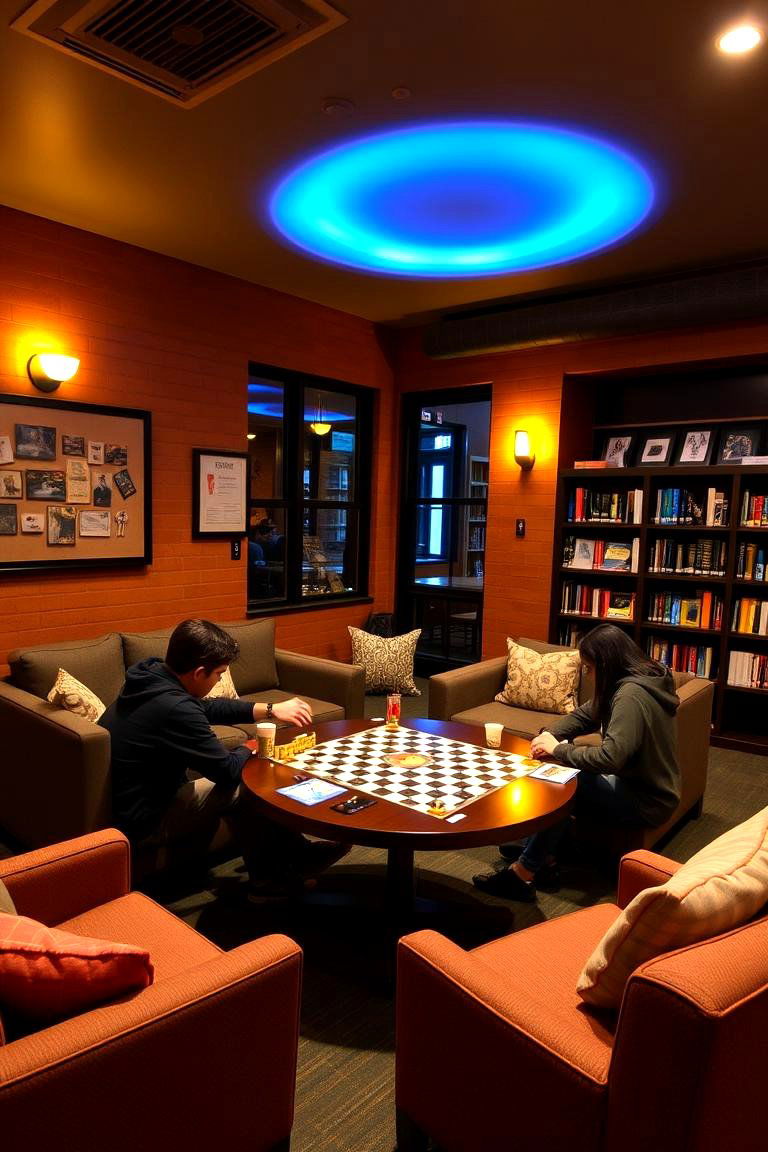 Board Game and Puzzle Lounge - 24 Teen Hangout Room Ideas