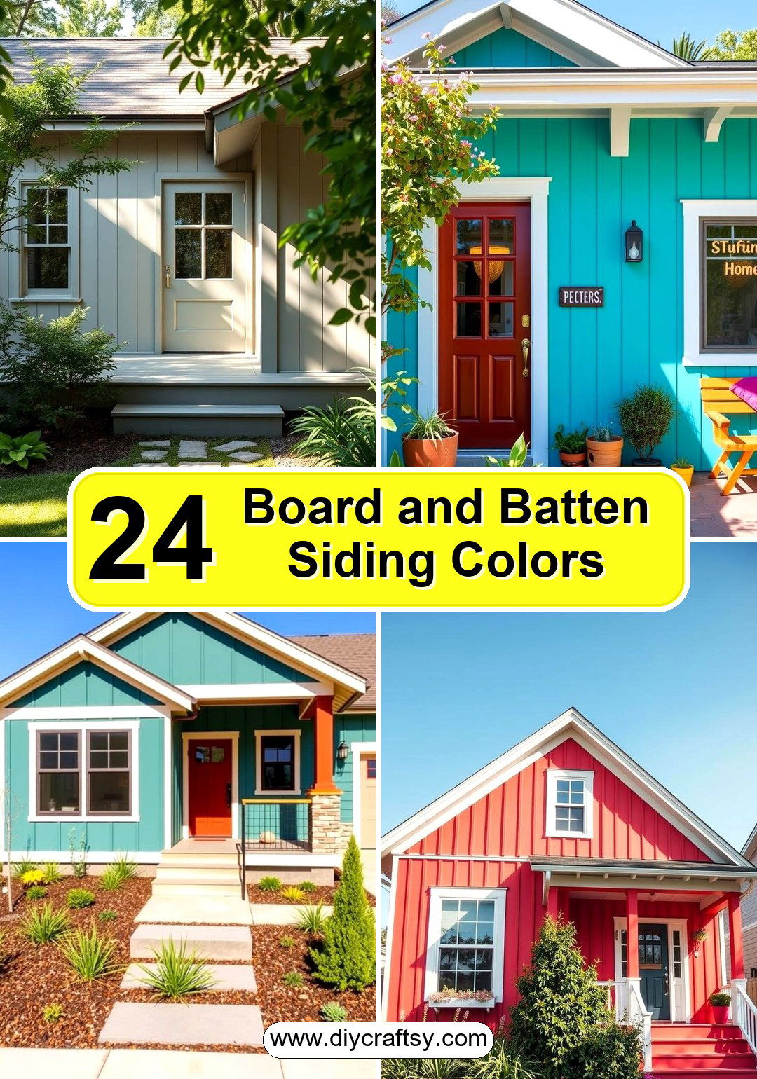 Board and Batten Siding Colors