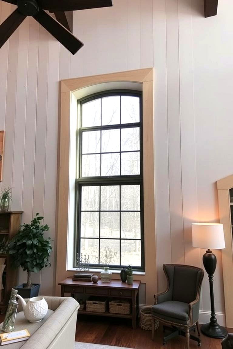 Board and Batten Trim - 24 Farmhouse Interior Window Trim Ideas