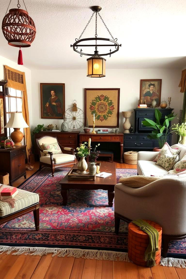 Bohemian Asian Vibes - 24 Asian Living Room Ideas