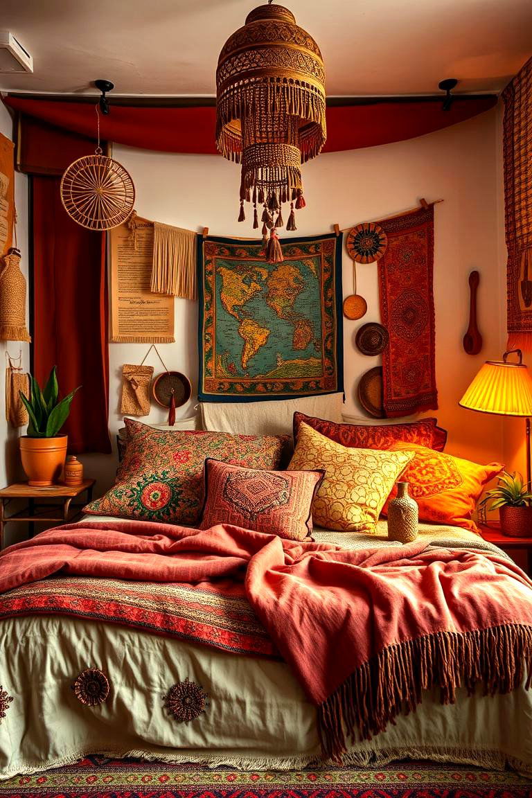 Bohemian Brown Bedroom Vibes - 24 Brown Bedroom Ideas