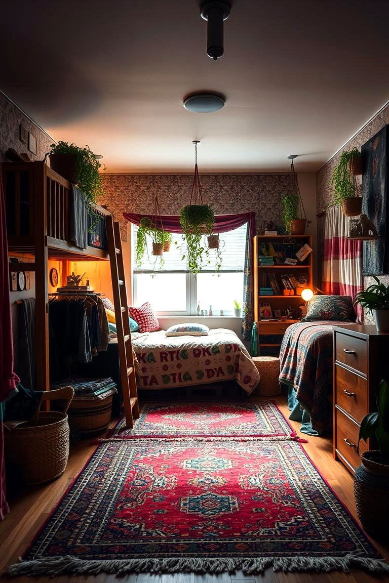 Bohemian Chic Decor - 24 Dorm Room Decorating Ideas