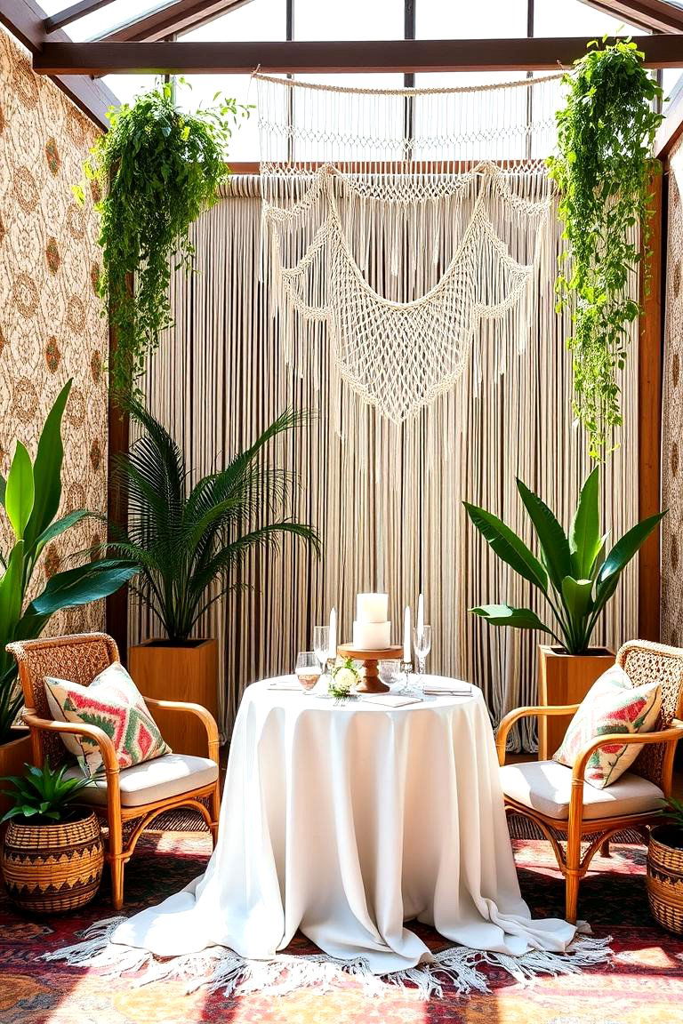 Bohemian Chic Vibes - 24 Wedding Decoration Ideas