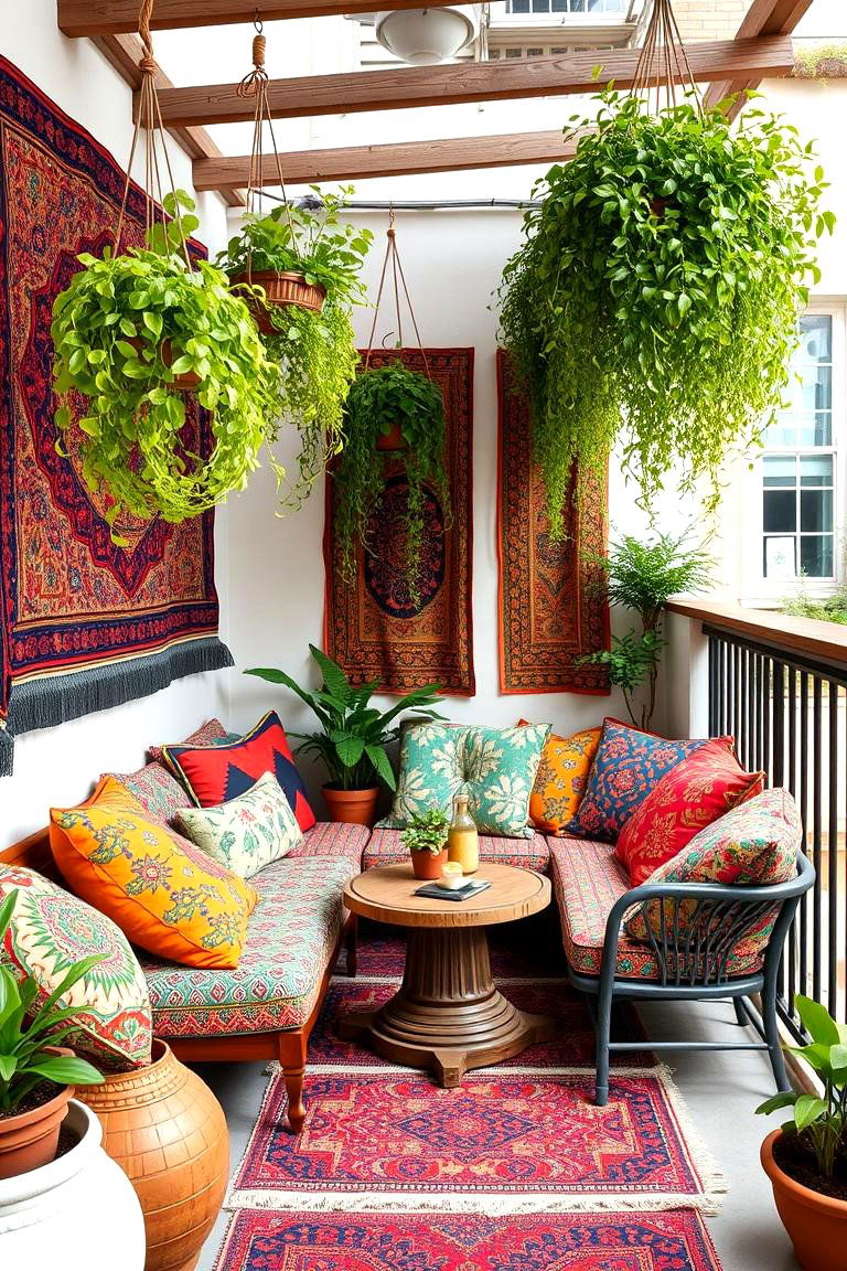 Bohemian Dream - 24 French Balcony Ideas