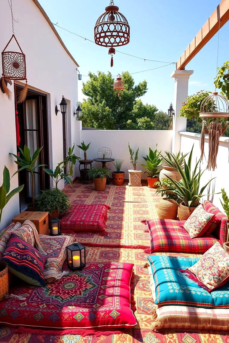 Bohemian Escape - 24 Terrace Design Ideas