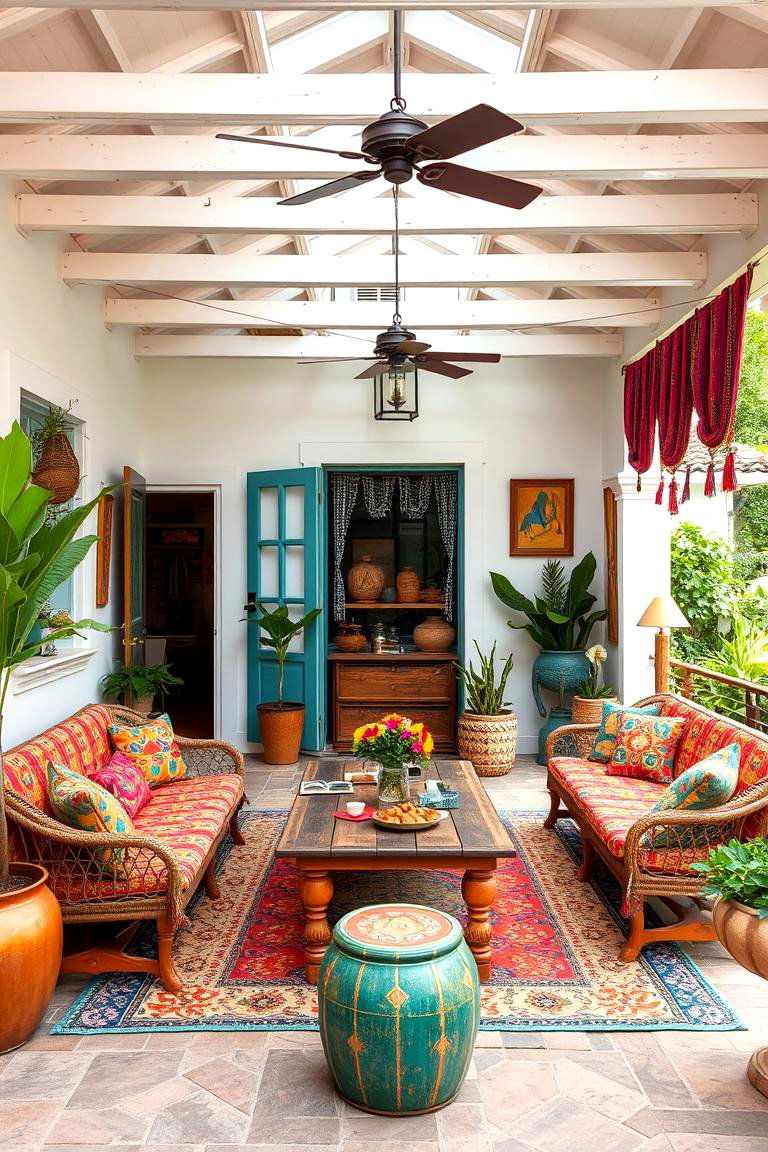 Bohemian Escape Veranda - 24 Veranda Ideas