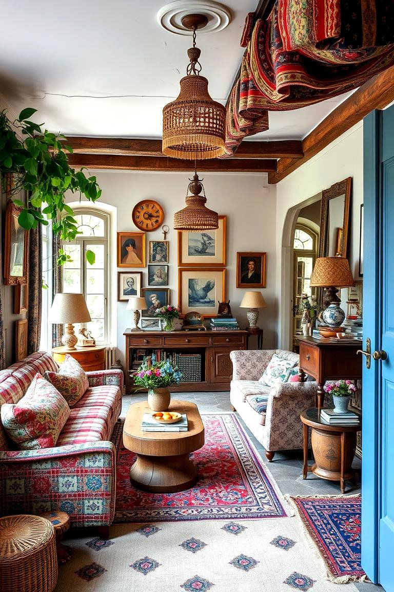 Bohemian French Spirit - 24 French Interior Design Ideas